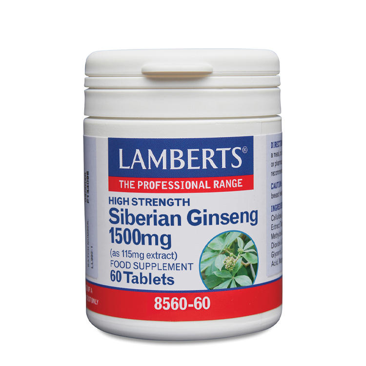 Lamberts Siberian Ginseng 1500mg 60 caps